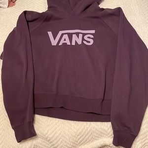 Two Toned Purple Vans Hoodie!